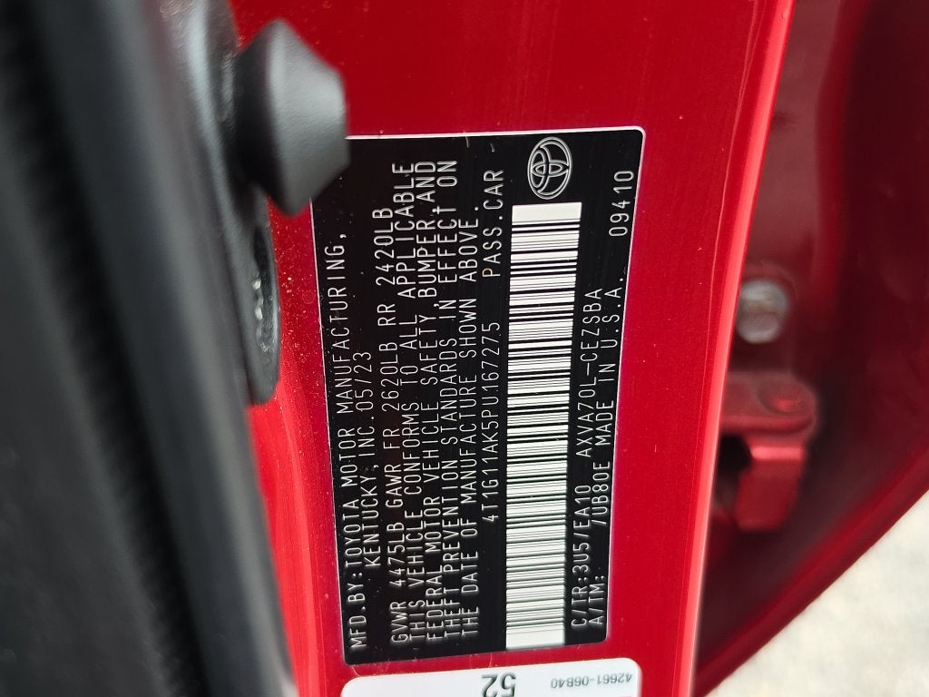 2023 Toyota Camry SE