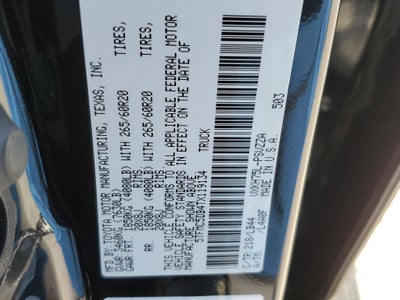 2026 Toyota Tundra Hybrid 1794 Edition