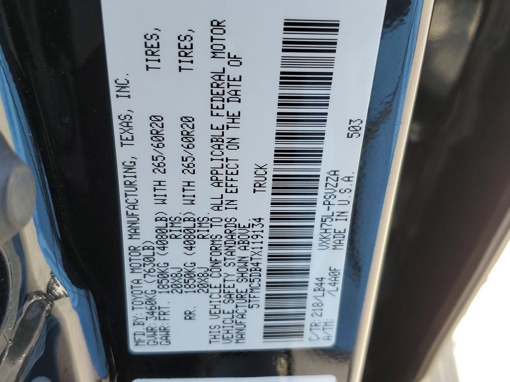 2026 Toyota Tundra Hybrid 1794 Edition