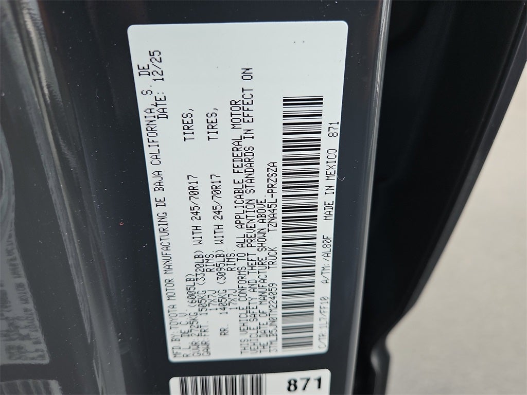 2026 Toyota Tacoma SR5