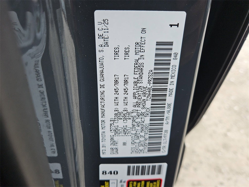 2026 Toyota Tacoma SR5