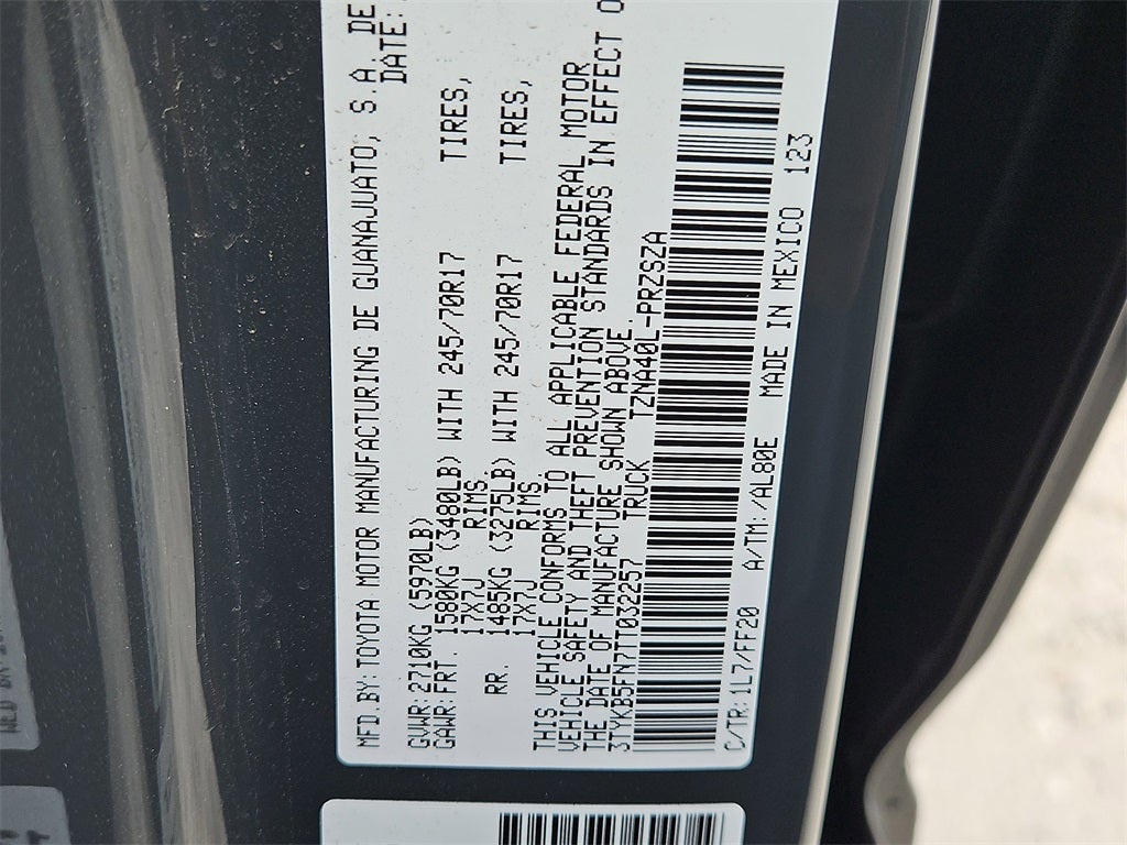 2026 Toyota Tacoma SR5