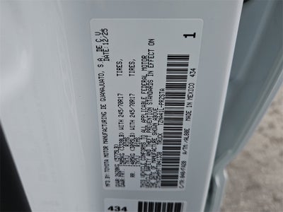 2026 Toyota Tacoma SR