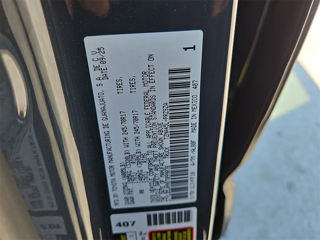 2025 Toyota Tacoma SR5