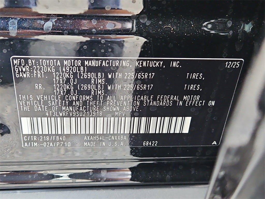 2025 Toyota RAV4 Hybrid Hybrid LE