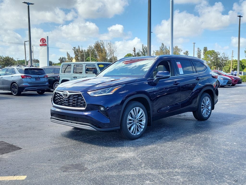 2026 Toyota Highlander Platinum