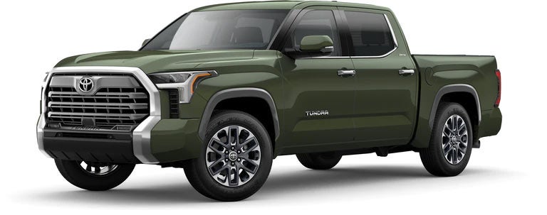 2022 Toyota Tundra Limited in Army Green | Bev Smith Toyota in Fort Pierce FL