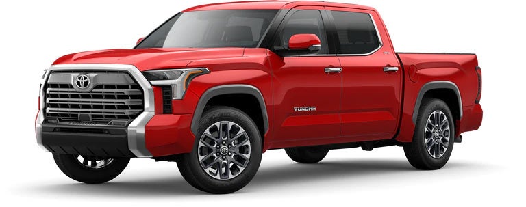 2022 Toyota Tundra Limited in Supersonic Red | Bev Smith Toyota in Fort Pierce FL
