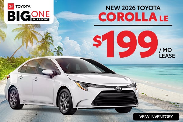 2026 Toyota Corolla LE