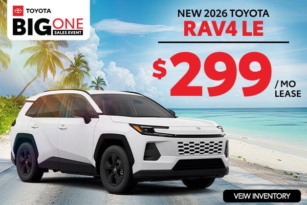 2026 Toyota RAV4 LE