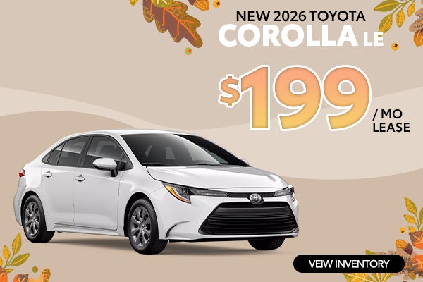 2026 Toyota Corolla LE