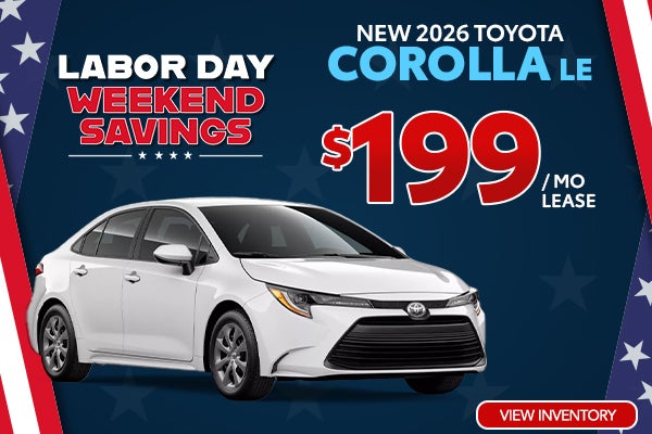 2026 Toyota Corolla LE