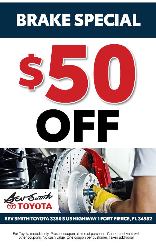 BRAKES $50 OFF