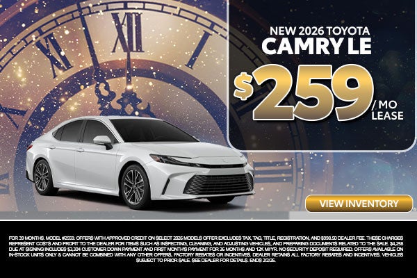 2026 Toyota Camry LE