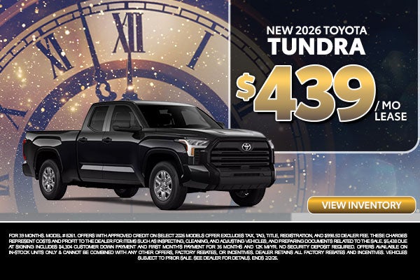 2026 Toyota Tundra