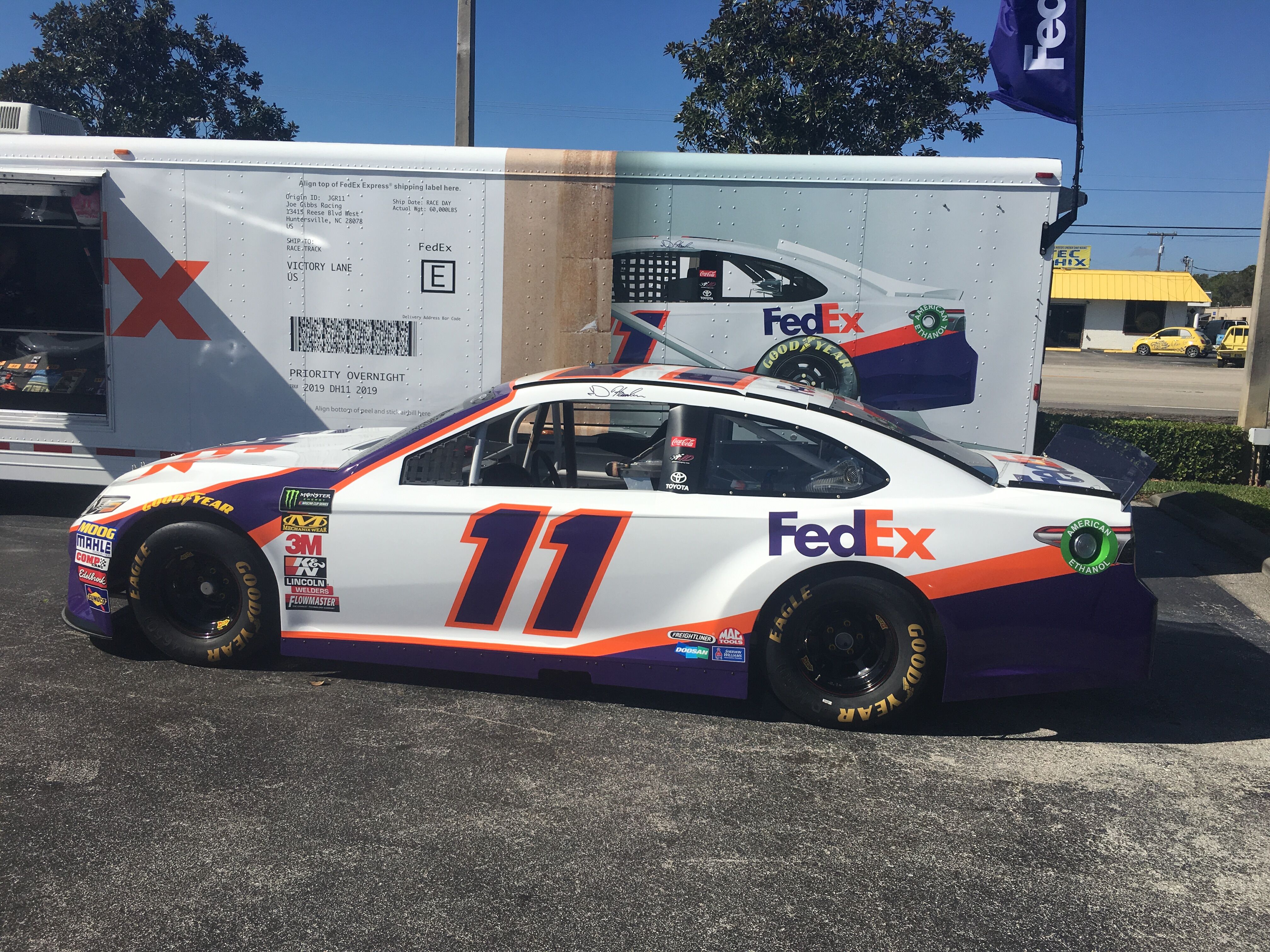 #11 FedEx Toyota Camry